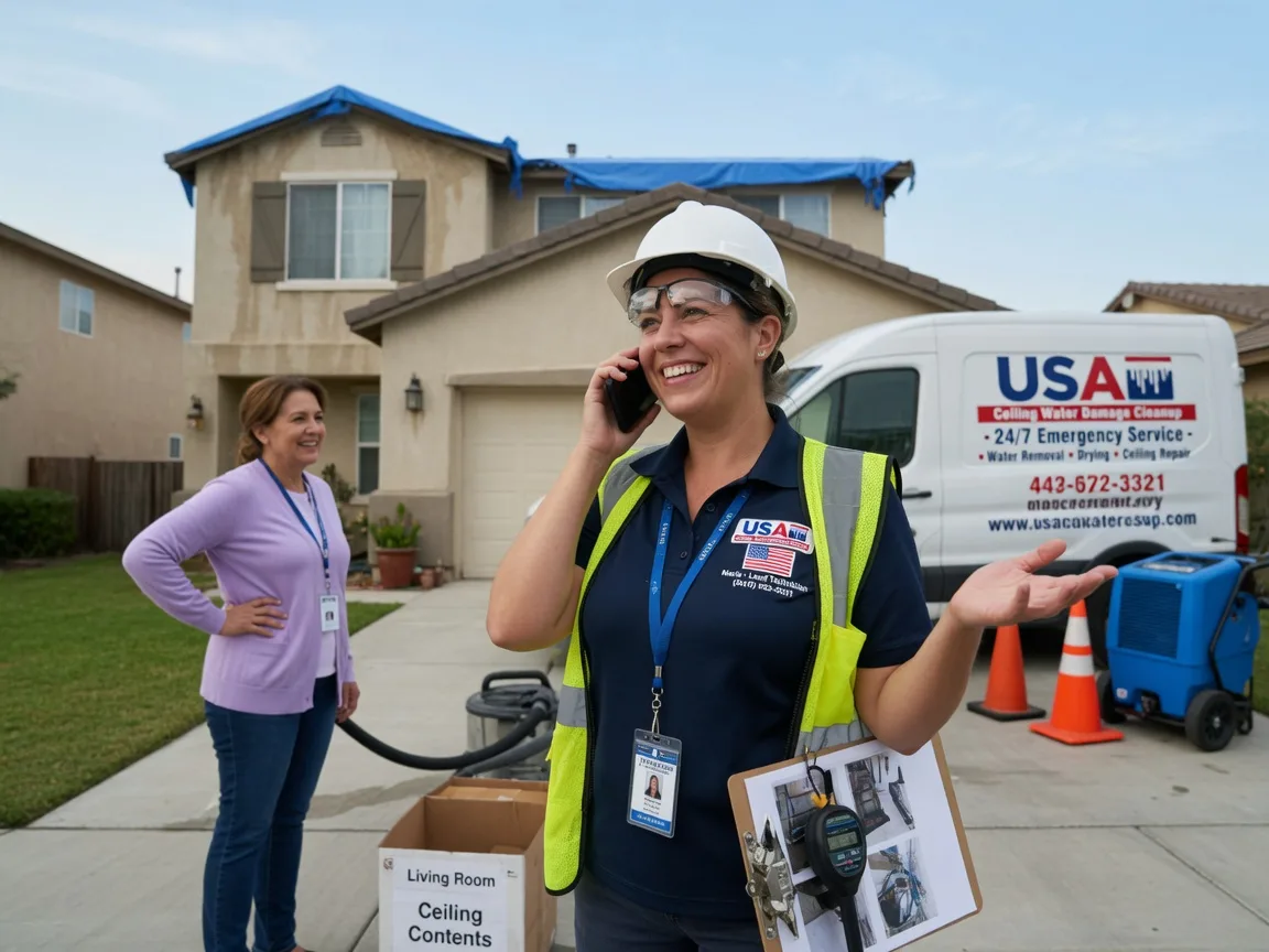 Ceiling Water Damage Restoration Fredericksburg, IN FAQs